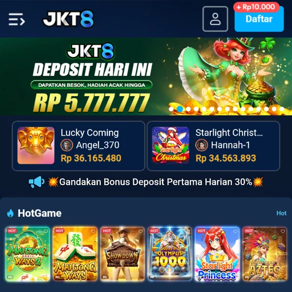 JKT8 2026 Slot Gacor RTP Tinggi