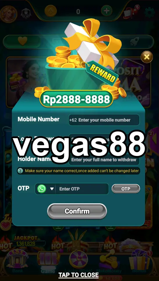 vegas88 Tangkapan Layar Resmi APK